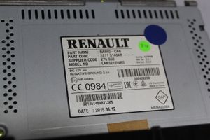 Renault Clio IV Radion/GPS-laitteen pääyksikön kehys 281151484R