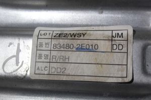 Hyundai Tucson JM Takaikkunan nostomekanismi ilman moottoria 834802E010
