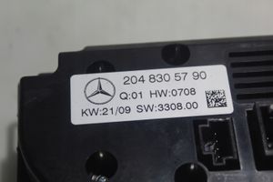 Mercedes-Benz C AMG W204 Sisätuulettimen ohjauskytkin 2048305790