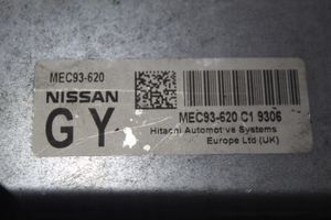 Nissan Qashqai Unité de commande, module ECU de moteur MEC93620