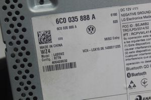 Volkswagen Polo V 6R Konsola środkowa / Radio / GPS 