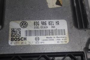 Volkswagen PASSAT B6 Moottorin ohjainlaite/moduuli (käytetyt) 0281013311