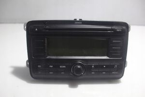 Skoda Fabia Mk2 (5J) Cadre, panneau d'unité radio / GPS 