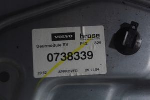 Volvo V50 Mécanisme de lève-vitre avant sans moteur 0738339