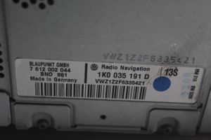 Volkswagen Jetta V Radion/GPS-laitteen pääyksikön kehys 7612002044