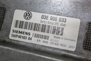 Volkswagen Polo Komputer / Sterownik ECU silnika 5WP40163