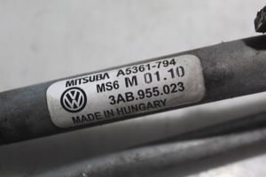Volkswagen PASSAT B7 USA Stikla tīrītāja mehānisms (stienis) 