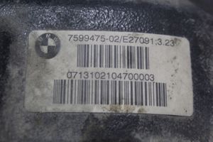 BMW 3 F30 F35 F31 Aizmugurējais reduktors 7599475-02