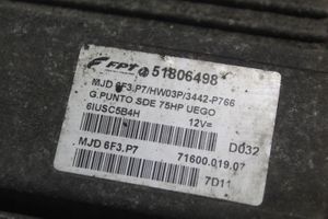 Fiat Grande Punto Komputer / Sterownik ECU silnika 71600.019.07