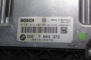 BMW 3 E90 E91 Engine control unit/module ECU 0281013502