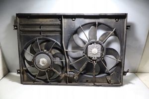 Volkswagen PASSAT B6 Ventilateur, condenseur de climatisation 