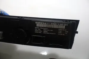 BMW 1 E81 E87 Przełącznik / Włącznik nawiewu dmuchawy 