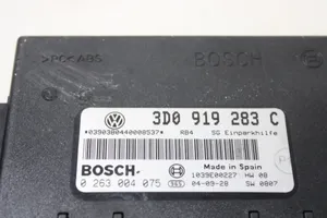 Volkswagen Phaeton Pysäköintitutkan (PCD) ohjainlaite/moduuli 0263004075