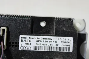 Audi A3 S3 8P Interior fan control switch 