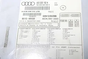 Audi A4 S4 B7 8E 8H Mascherina unità principale autoradio/GPS 