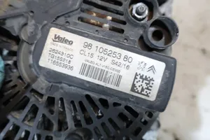 Peugeot 208 Generatore/alternatore 9810525380