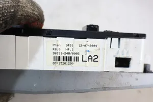 Opel Astra H Przełącznik / Włącznik nawiewu dmuchawy 90151-248