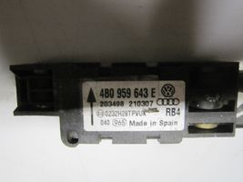 Porsche Cayenne (9PA) Sensore d’urto/d'impatto apertura airbag 4B0959643E