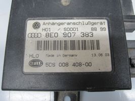 Volkswagen Touareg I Module de contrôle crochet de remorque 8E0907383