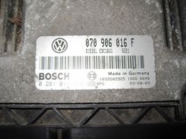 Volkswagen Touareg I Unité de commande, module ECU de moteur 070906016F