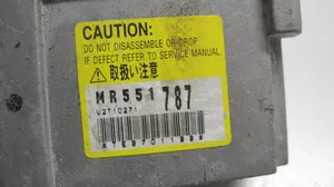 Mitsubishi Pajero Capteur de collision / impact de déploiement d'airbag MR551787
