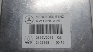 Mercedes-Benz E W211 Unité de commande, module téléphone A2118203185