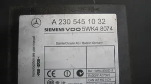 Mercedes-Benz CL C215 Module de contrôle sans clé Go A2305451032