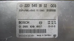 Mercedes-Benz S W220 Capteur ESP 2205451832