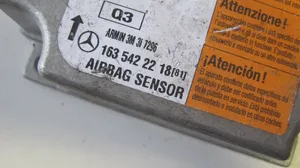 Mercedes-Benz ML W163 Module de contrôle airbag 1635422218