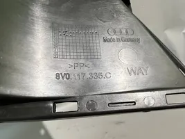 Audi RS3 Välijäähdyttimen ilmakanavan ohjain 8V0117335C