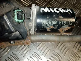 Nissan Micra Mechanizm i silniczek wycieraczek szyby przedniej / czołowej 28810ax700