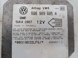Volkswagen Caddy Sterownik / Moduł Airbag 6Q0909605A