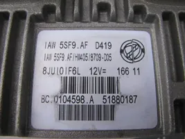 Fiat 500 Unité de commande, module ECU de moteur 51880187