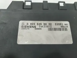 Mercedes-Benz S W140 Unidad de control/módulo de la caja de cambios A0245458032