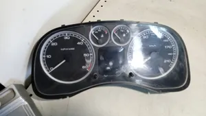 Peugeot 307 Compteur de vitesse tableau de bord 