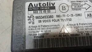 Peugeot 307 Sterownik / Moduł Airbag 603724900