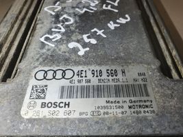 Audi A8 S8 D3 4E Unité de commande, module ECU de moteur 4E1910560H