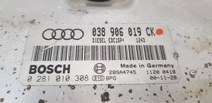 Audi A3 S3 8L Unité de commande, module ECU de moteur 038906019CK