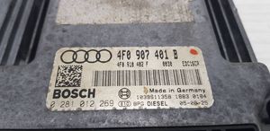 Audi A6 S6 C6 4F Variklio valdymo blokas 4F0907401B