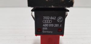 Audi A6 S6 C5 4B Commutateur de capteur de stationnement (PDC) 4B0919281A