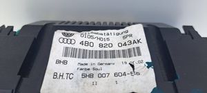 Audi A6 S6 C5 4B Ilmastoinnin ohjainlaite 4B0820043AK