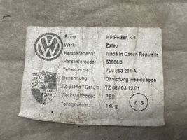 Porsche Cayenne (9PA) Tavaratilan/takakontin alempi sivuverhoilu 7L0863291A