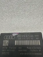 Audi A6 S6 C7 4G Pysäköintitutkan (PCD) ohjainlaite/moduuli 4H0919475AA