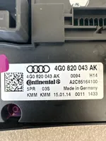 Audi A6 S6 C7 4G Centralina del climatizzatore 4G0820043AK