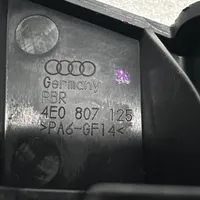 Audi A8 S8 D3 4E Etupuskurin kulmaosan verhoilu 4E0807125