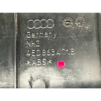 Audi A8 S8 D3 4E Bagāžnieka sliekšņa dekoratīvā apdare 4E0863471B