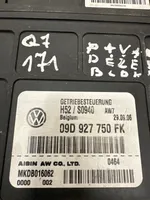 Audi Q7 4L Module de contrôle de boîte de vitesses ECU 09D927750FK
