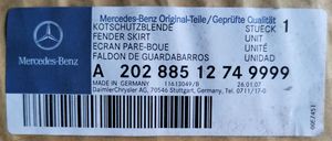 Mercedes-Benz C W202 Modanatura della barra di rivestimento del paraurti anteriore 2028851274