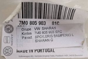 Volkswagen Sharan Labbro del paraurti anteriore 7M0805903