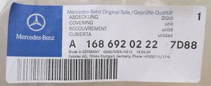 Mercedes-Benz A W168 (B) Revêtement de pilier (bas) A1686920222